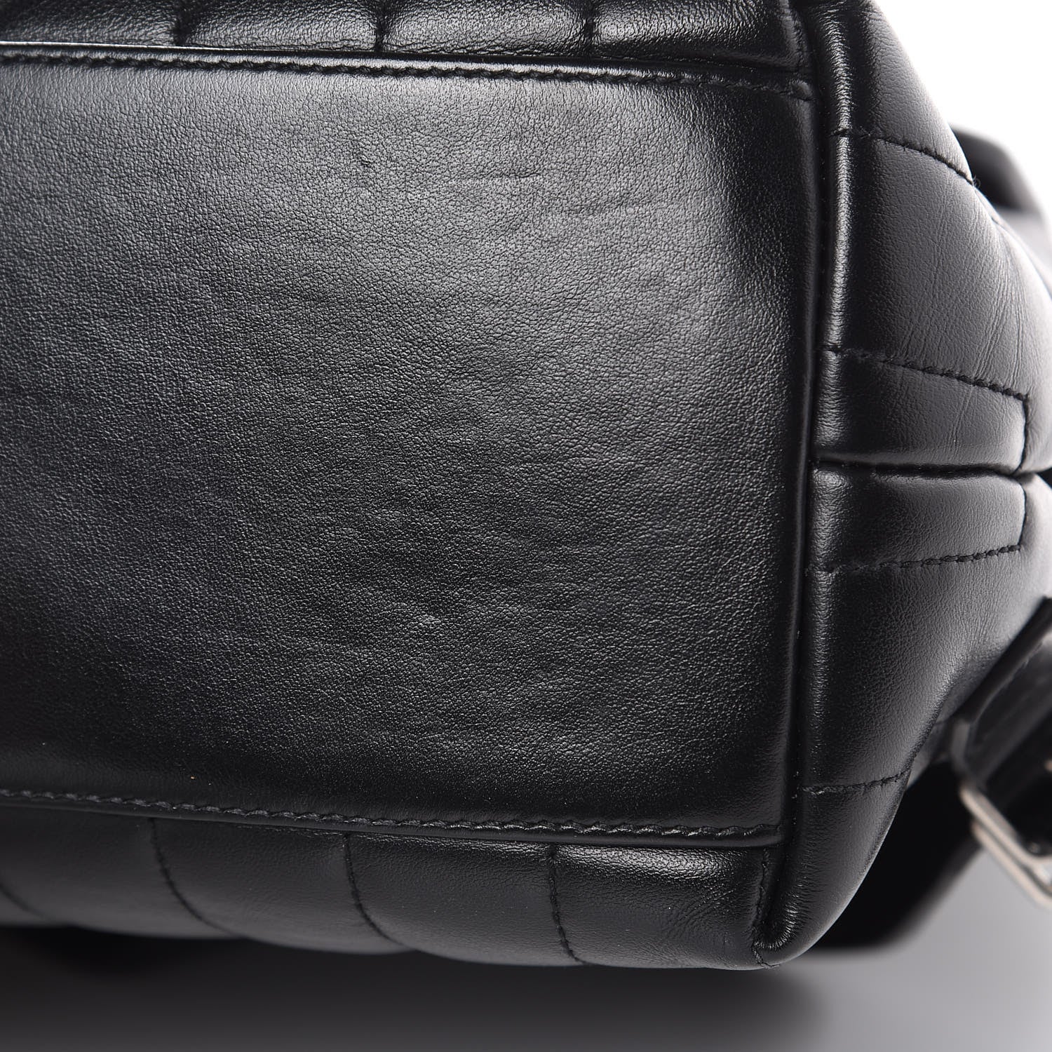 Saint Laurent Calfskin Y Quilted Monogram Medium Loulou Backpack Black 18 of 18