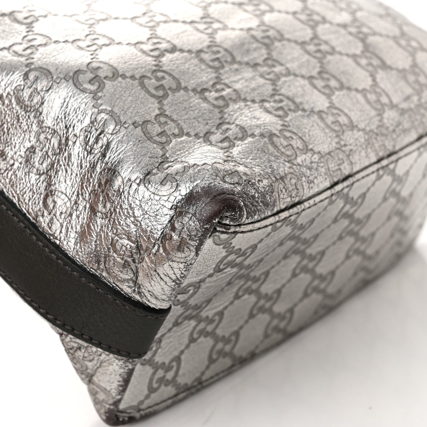 Guccissima Hobo Silver