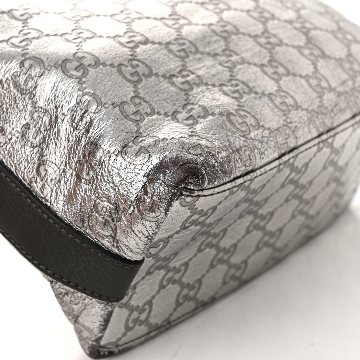 Gucci Guccissima Hobo Silver 15 of 17