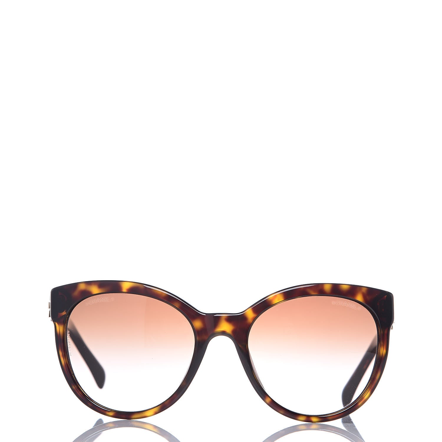 Chanel Pantos Signature CC Sunglasses 5315 Dark Havana 2 of 7