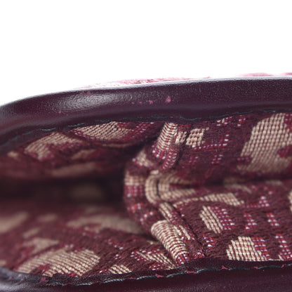 Christian Dior Oblique DiorAddict Flap Bag Burgundy 7 of 12