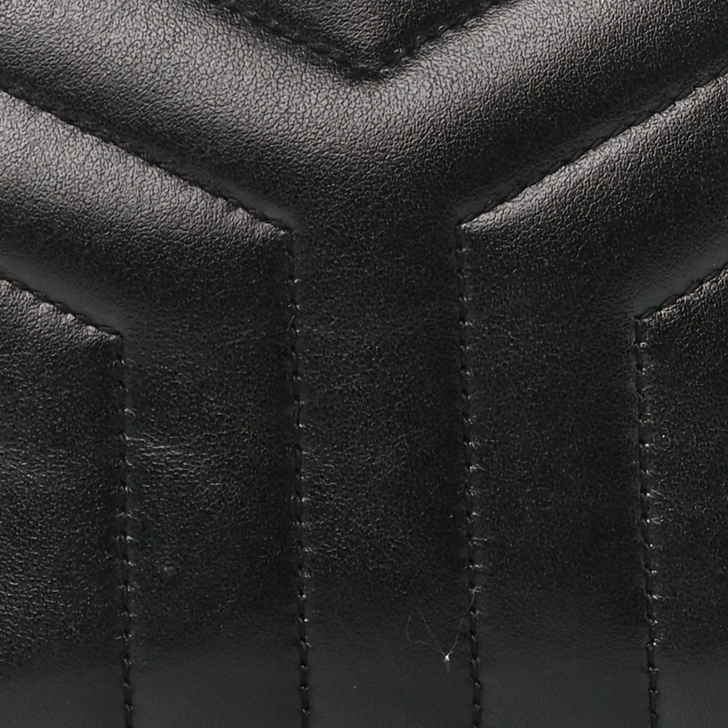 Calfskin Y Quilted Monogram Mini Loulou Bowling Bag Black