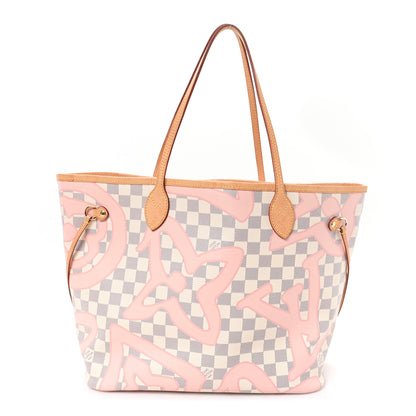 Louis Vuitton Damier Azur Tahitienne Neverfull MM 1 of 13