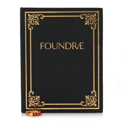 Foundrae 18K Yellow Gold Ceramic Strength Tenet Huggie Earring Red 5 of 5