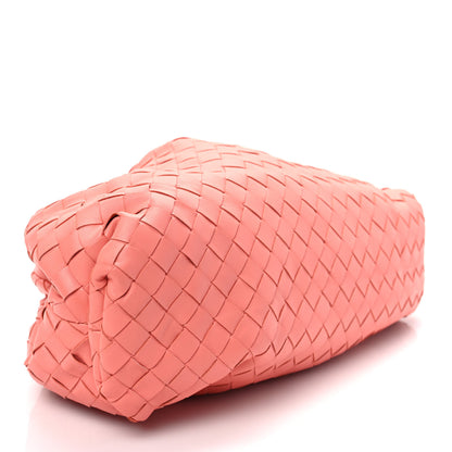 Bottega Veneta Nappa Maxi Intrecciato The Pouch Oversized Clutch Peach 4 of 7