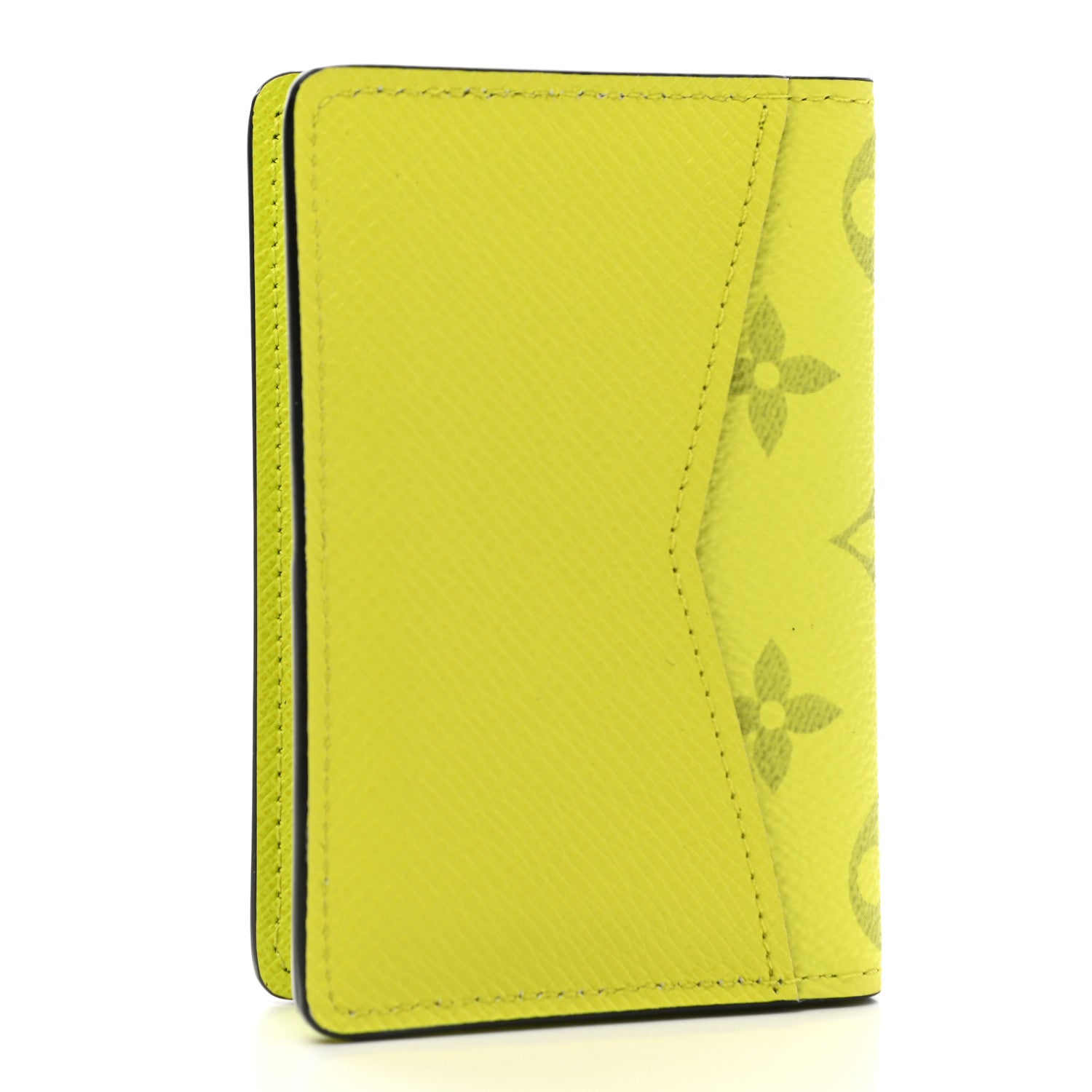 Louis Vuitton Monogram Taiga Pocket Organizer Yellow 3 of 8