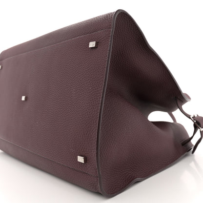 The Row Matte Grained Calfskin Soft Margaux 17 Jam 8 of 10
