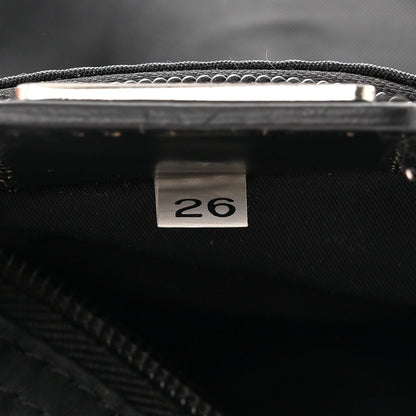 Prada Nylon Saffiano Flat Messenger Bag Black 7 of 14