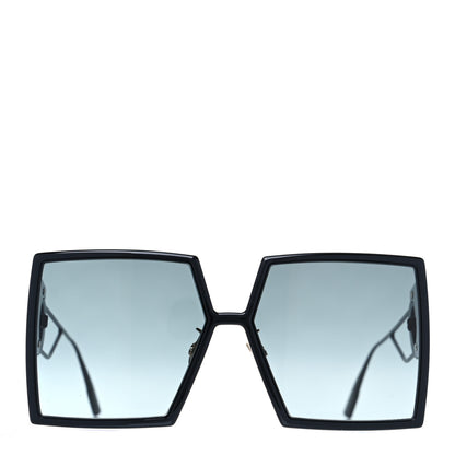 Christian Dior Square Injection Sunglasses Black Smoke 2 of 7