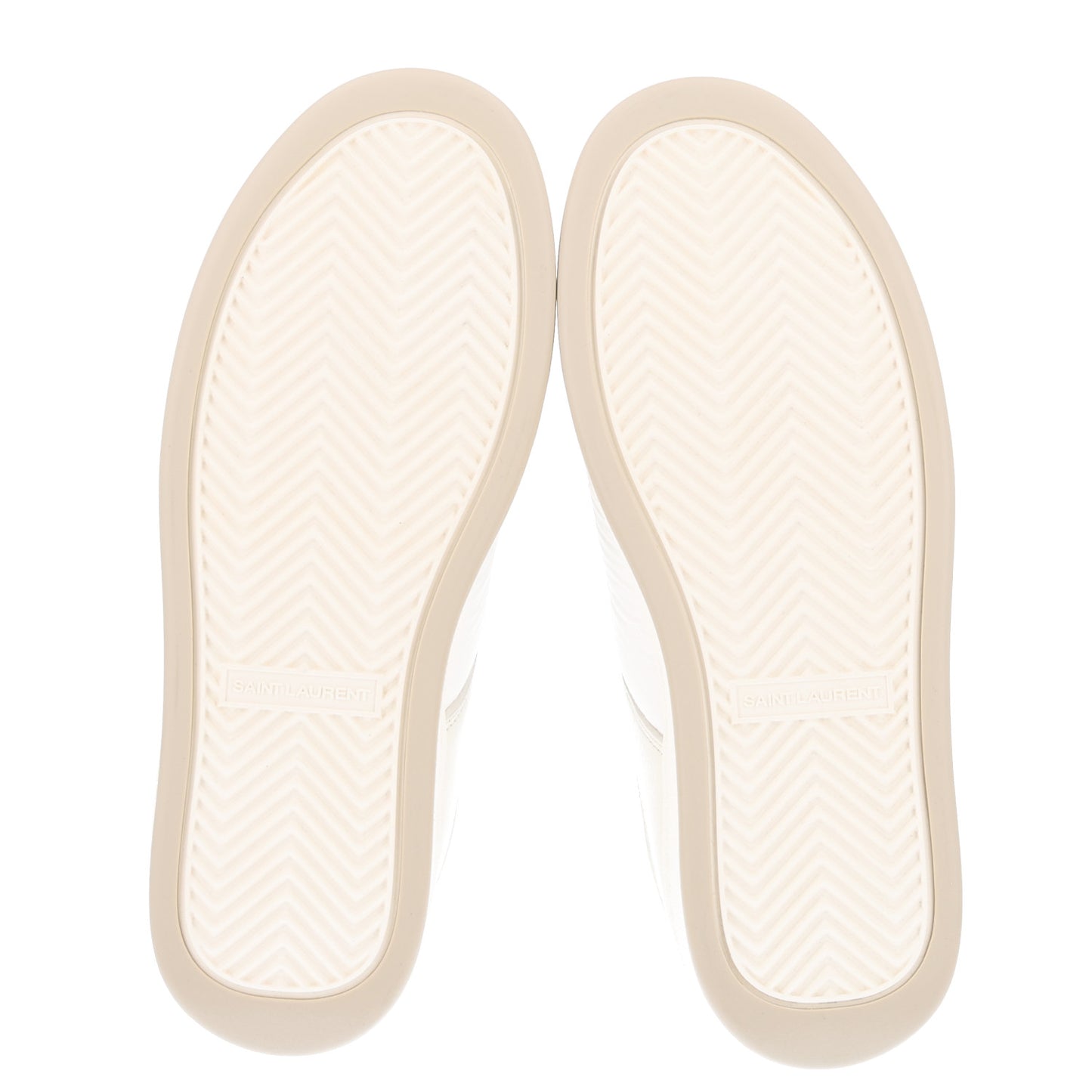 Calfskin Perforated Suede SL61 Sneakers 37.5 Blanc Optique