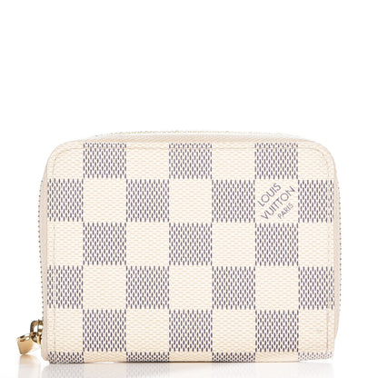 Louis Vuitton Damier Azur Zippy Coin Purse 1 of 8