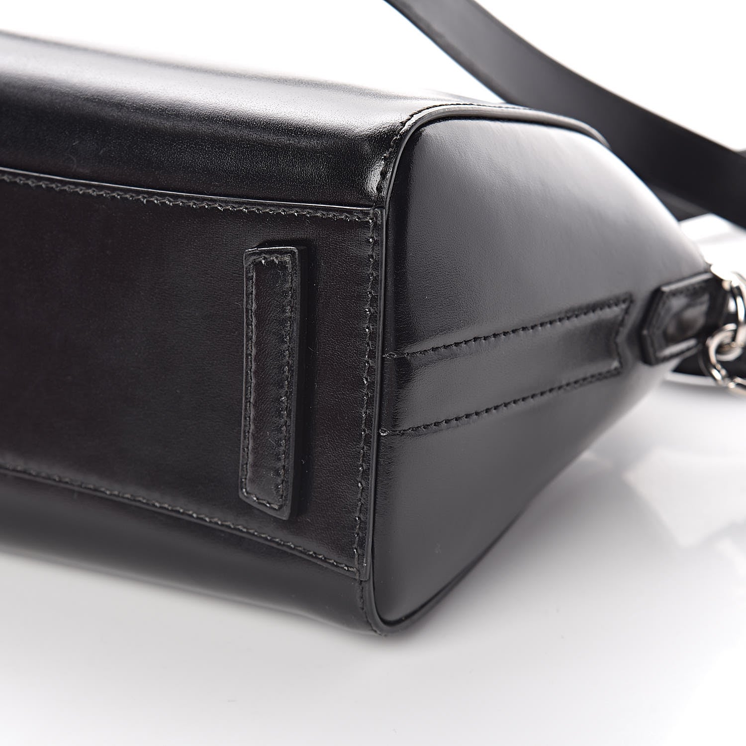 Givenchy Shiny Lord Calfskin Mini Antigona Black 9 of 10