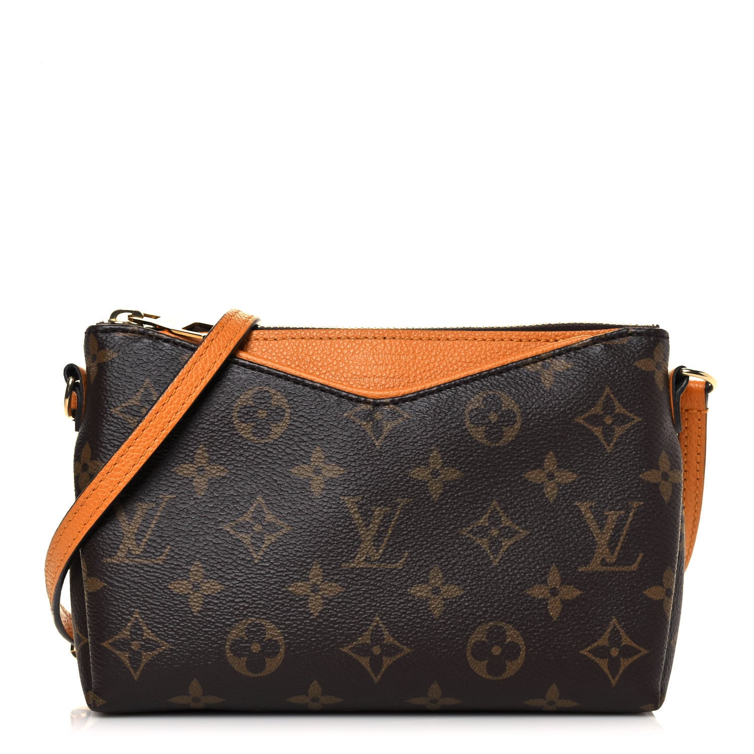 Louis Vuitton Monogram Pallas Uniformes Crossbody Safran 1 of 10