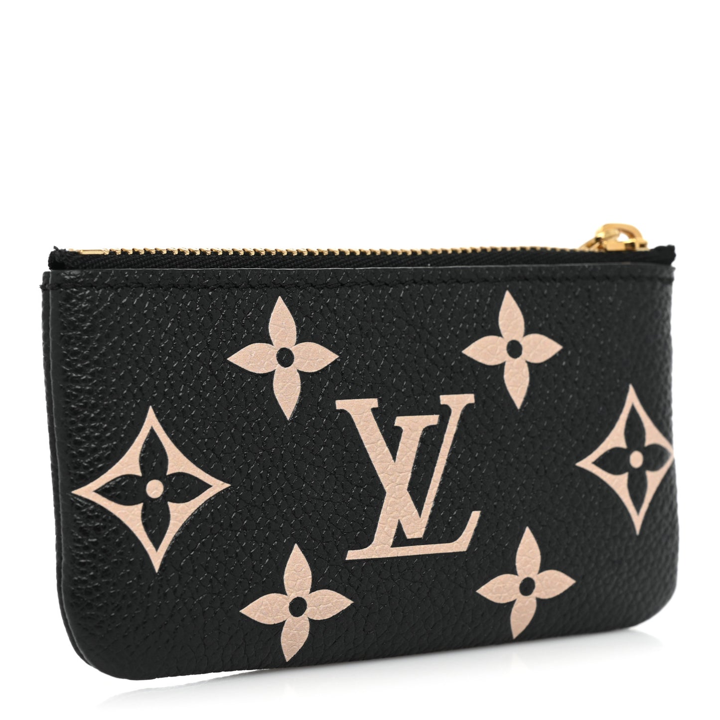 Empreinte Monogram Giant Key Pouch Black Beige