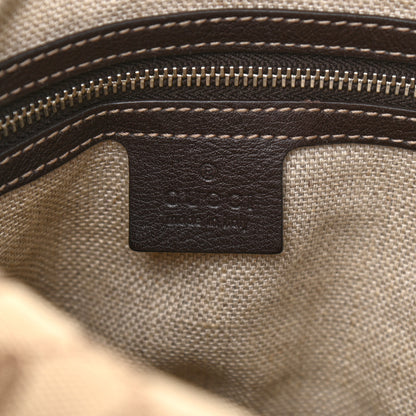 Gucci Monogram Medium Icon Bit Hobo Dark Brown 6 of 16