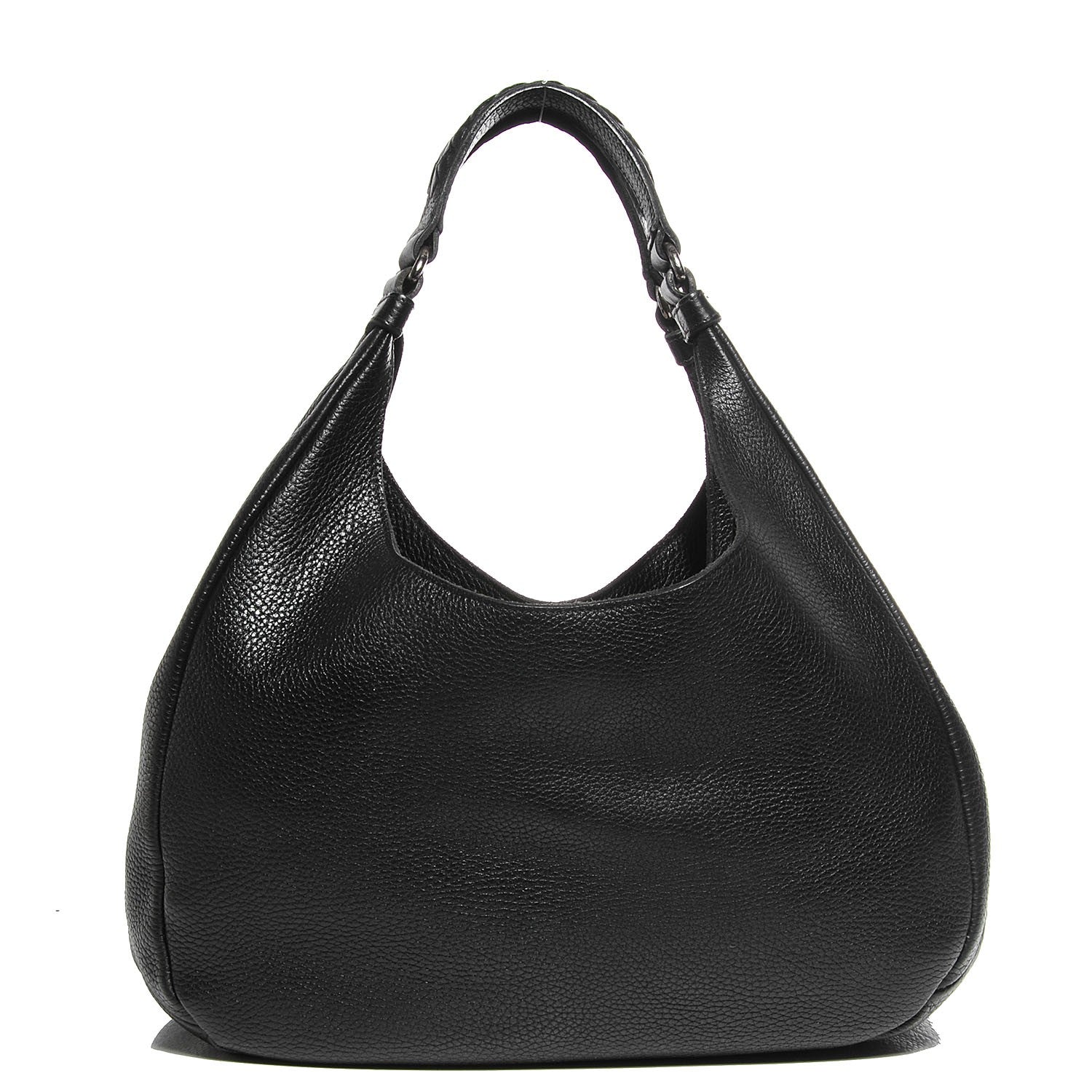 Bottega Veneta Catalano Calfskin Large Campana Black 1 of 7