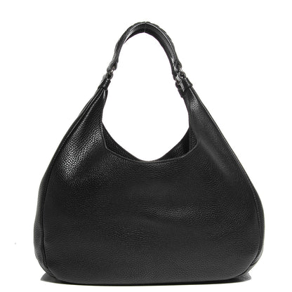 Bottega Veneta Catalano Calfskin Large Campana Black 1 of 7