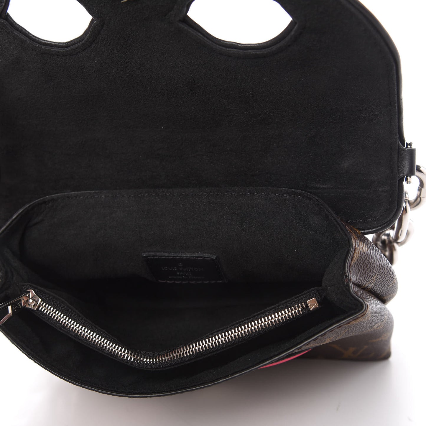 Monogram Kabuki Pochette Black