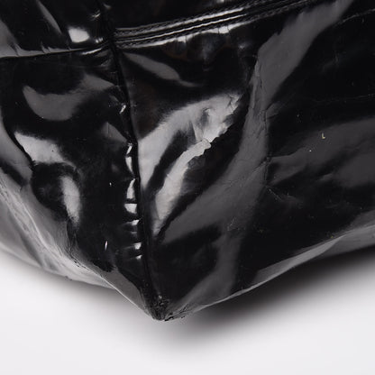 Chanel Vinyl XL Coco Cabas Black 9 of 17