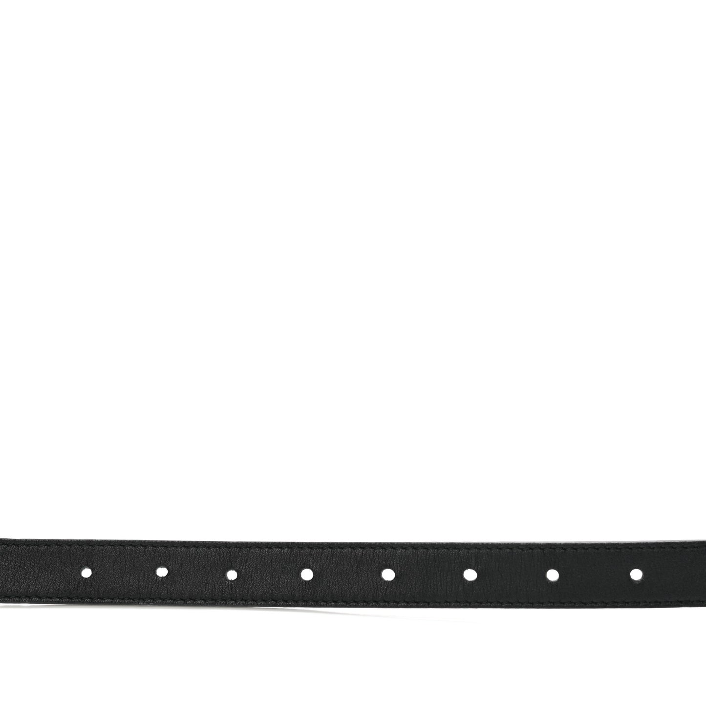 Calfskin Double G 20mm Belt 80 32 Black