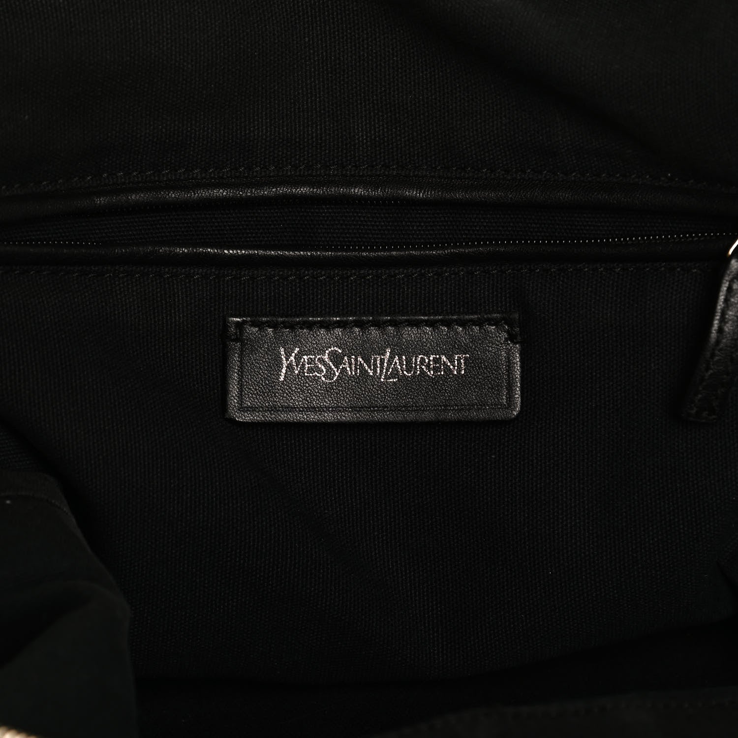 Saint Laurent Calfskin Studded Easy Sac Black 6 of 15