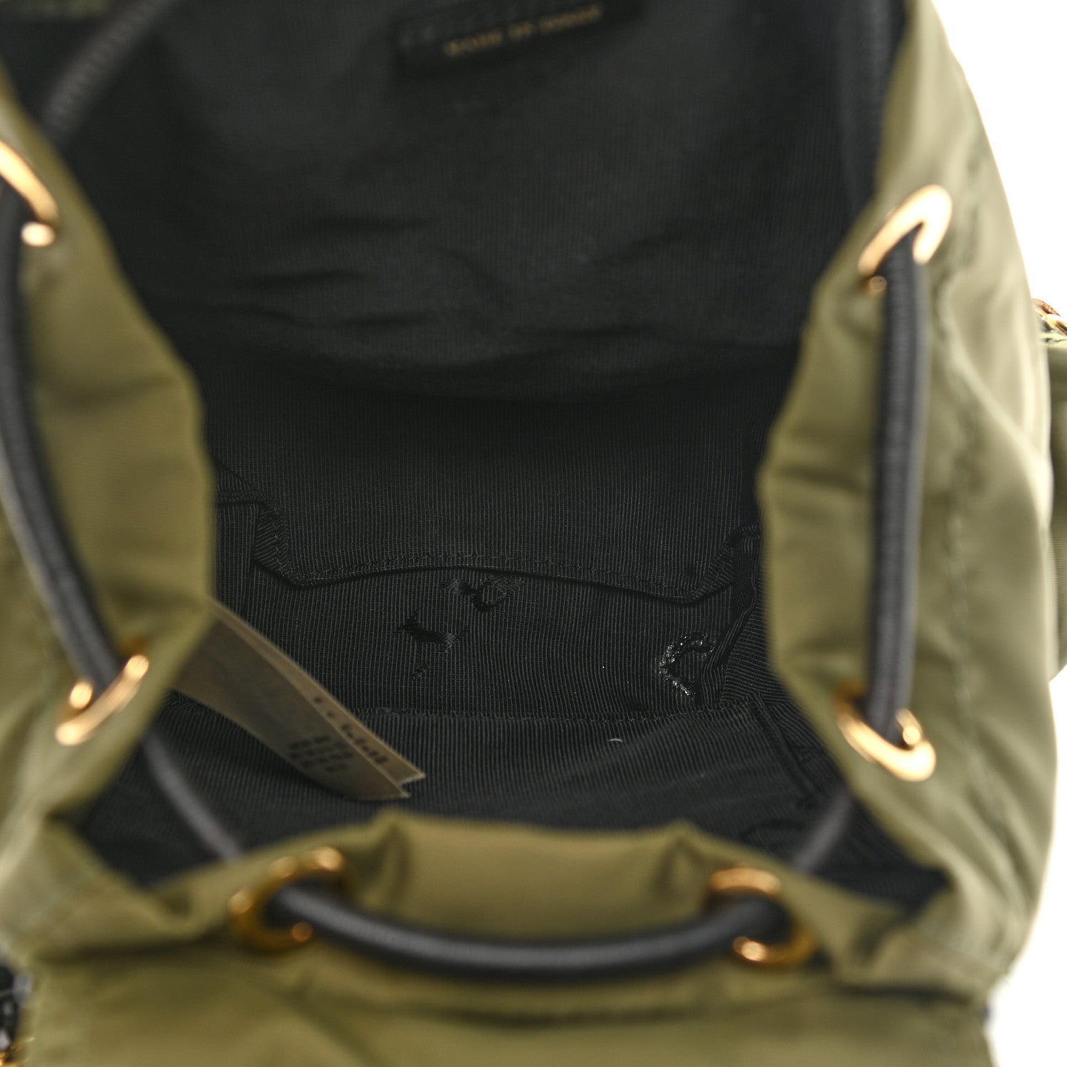 Burberry Nylon Small Crossbody Rucksack Backpack Canvas Green 6 of 14