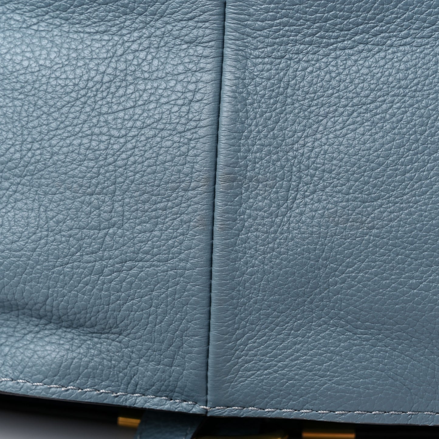 Calfskin Medium Marcie Satchel Cloudy Blue