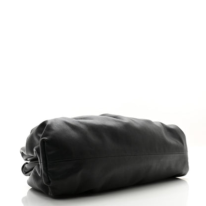 Bottega Veneta Smooth Butter Calf Teen Pouch Black 4 of 8