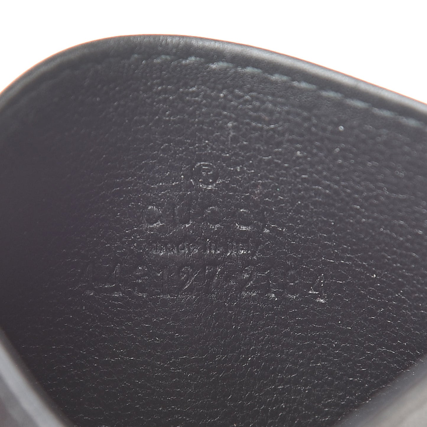 Calfskin Matelasse GG Marmont Card Holder Black