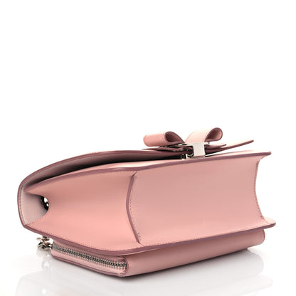 Salvatore Ferragamo Smooth Calfskin Vara Bow Chain Flap Crossbody Bon Bon 4 of 10