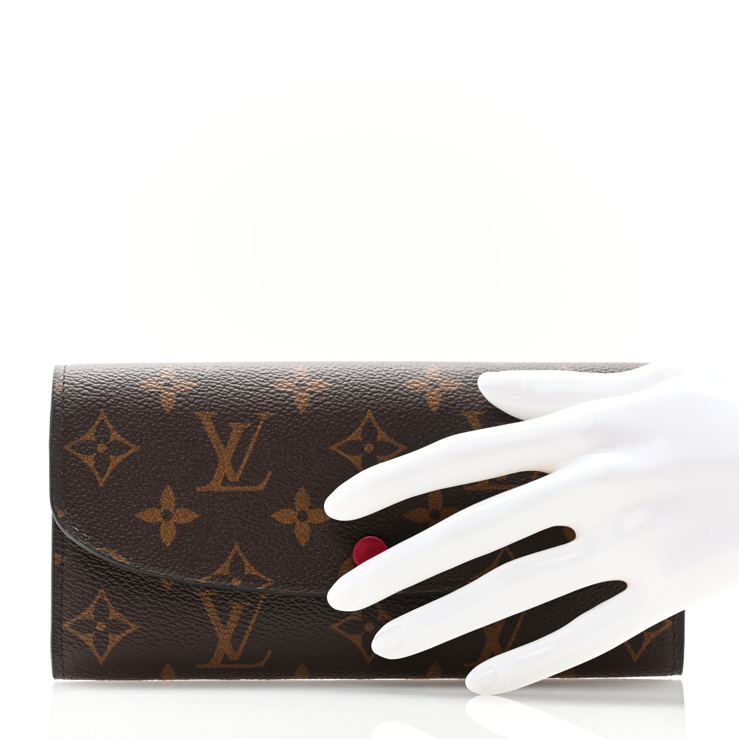 Louis Vuitton Monogram Emilie Wallet Fuchsia 2 of 8