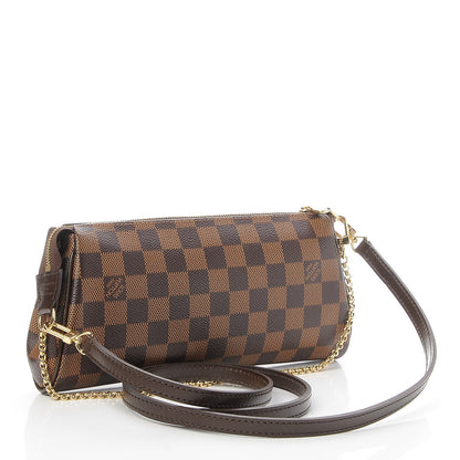 Louis Vuitton Damier Ebene Eva Clutch 3 of 8