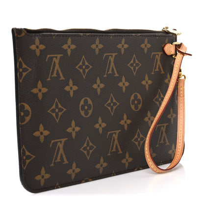 Louis Vuitton Monogram Neverfull MM GM Pochette 3 of 7