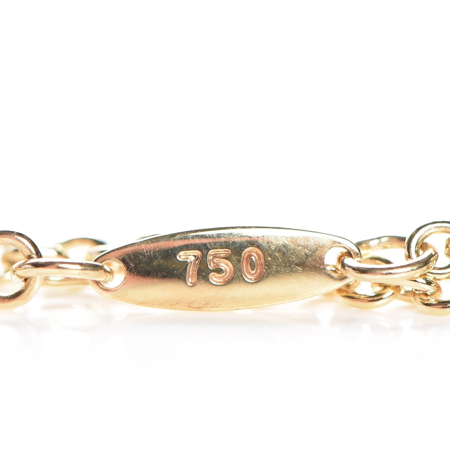 Tiffany 18K Yellow Gold Elsa Peretti Open Heart Bracelet 7 of 9