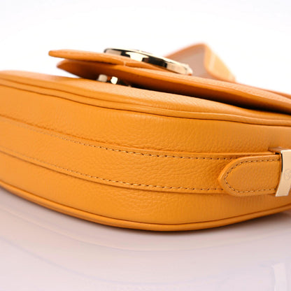 Louis Vuitton Grained Calfskin LV Pont 9 Soft PM Sunbeam 9 of 9