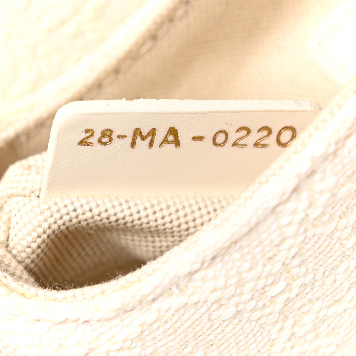 Oblique Mini Saddle Bag White