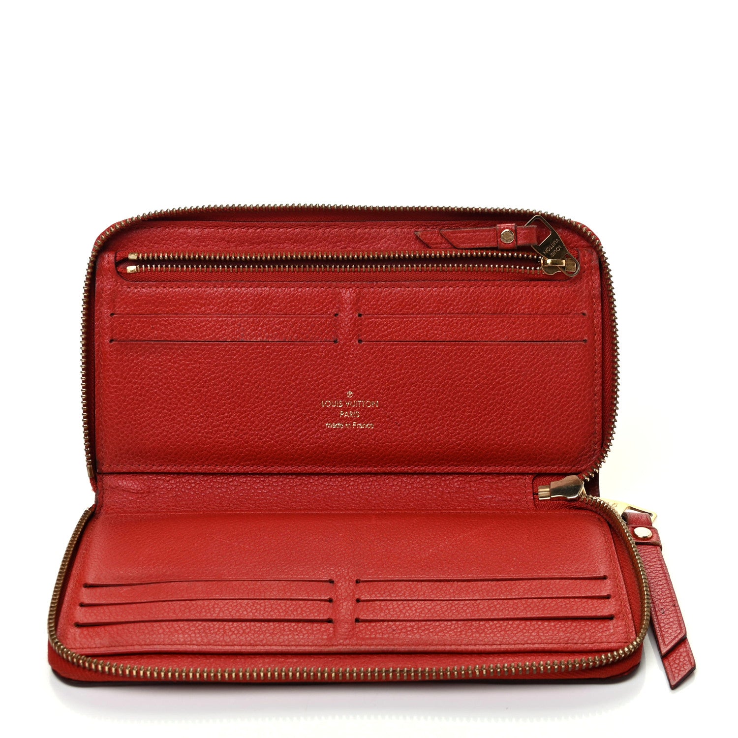 Louis Vuitton Empreinte Zippy Organizer Wallet Cherry 5 of 11