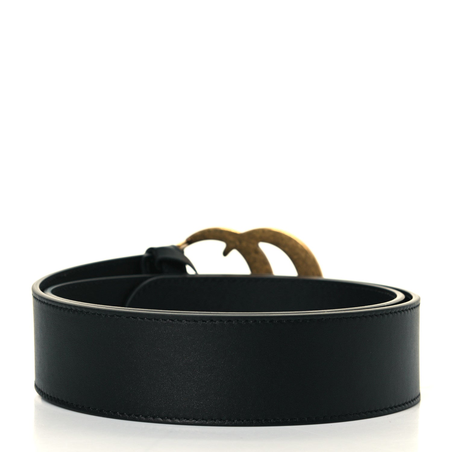 Gucci Calfskin Double G 40mm Belt 80 32 Black 3 of 5