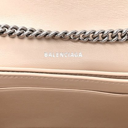 Balenciaga Crushed Calfskin Quilted Small Crush Chain Bag Sand Beige 6 of 11