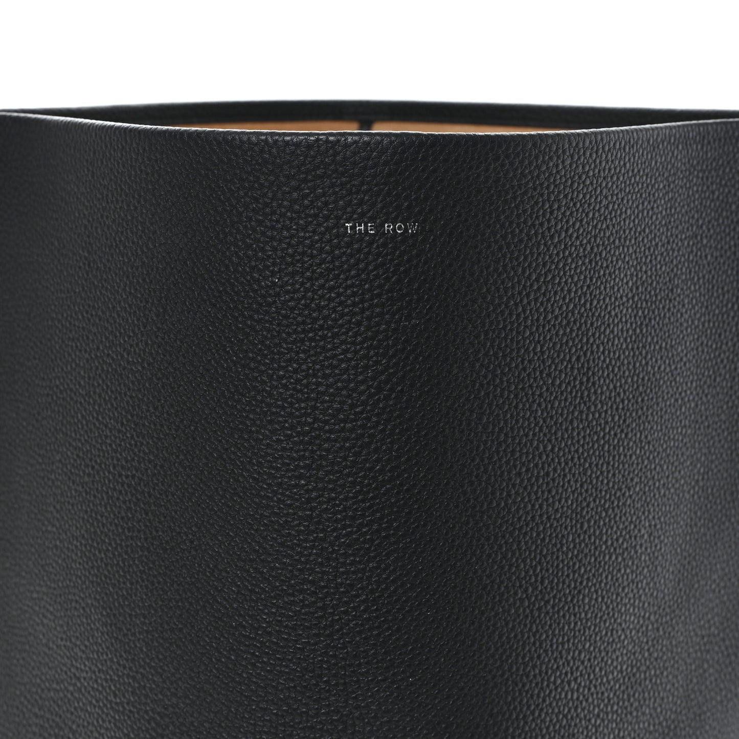 Grained Calfskin Large N/S Park Tote Black Black