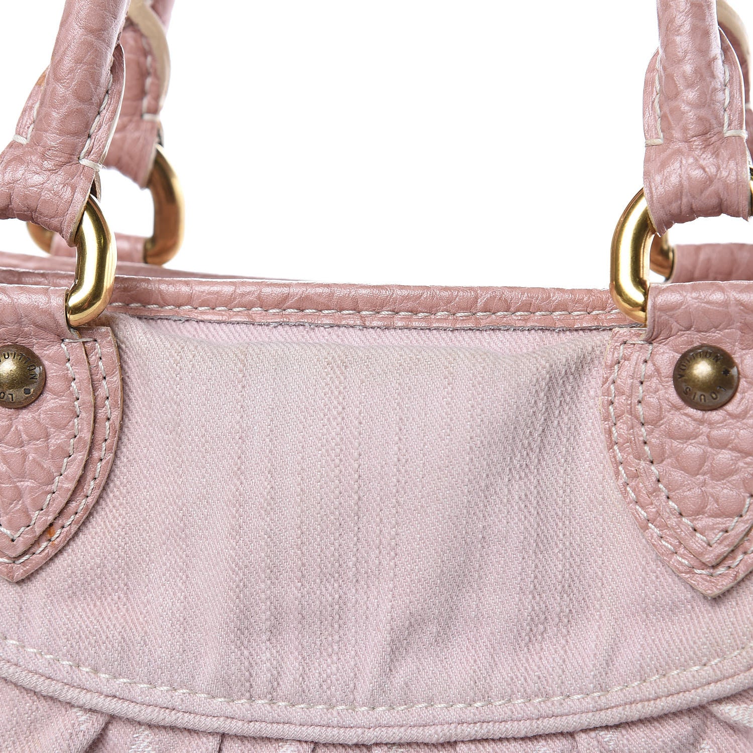 Louis Vuitton Denim Neo Cabby MM Rose 13 of 19