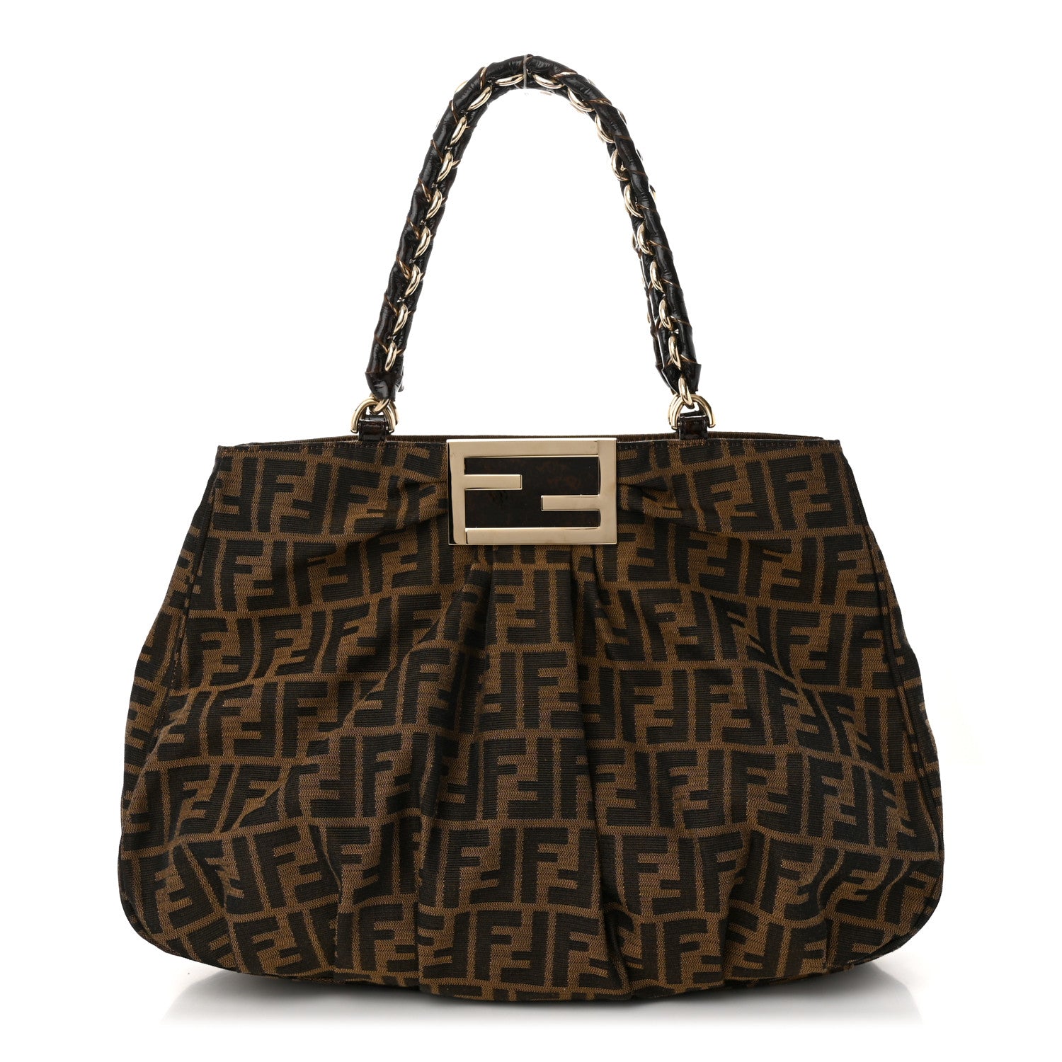 Fendi Zucca Mia Tote Tobacco 1 of 12