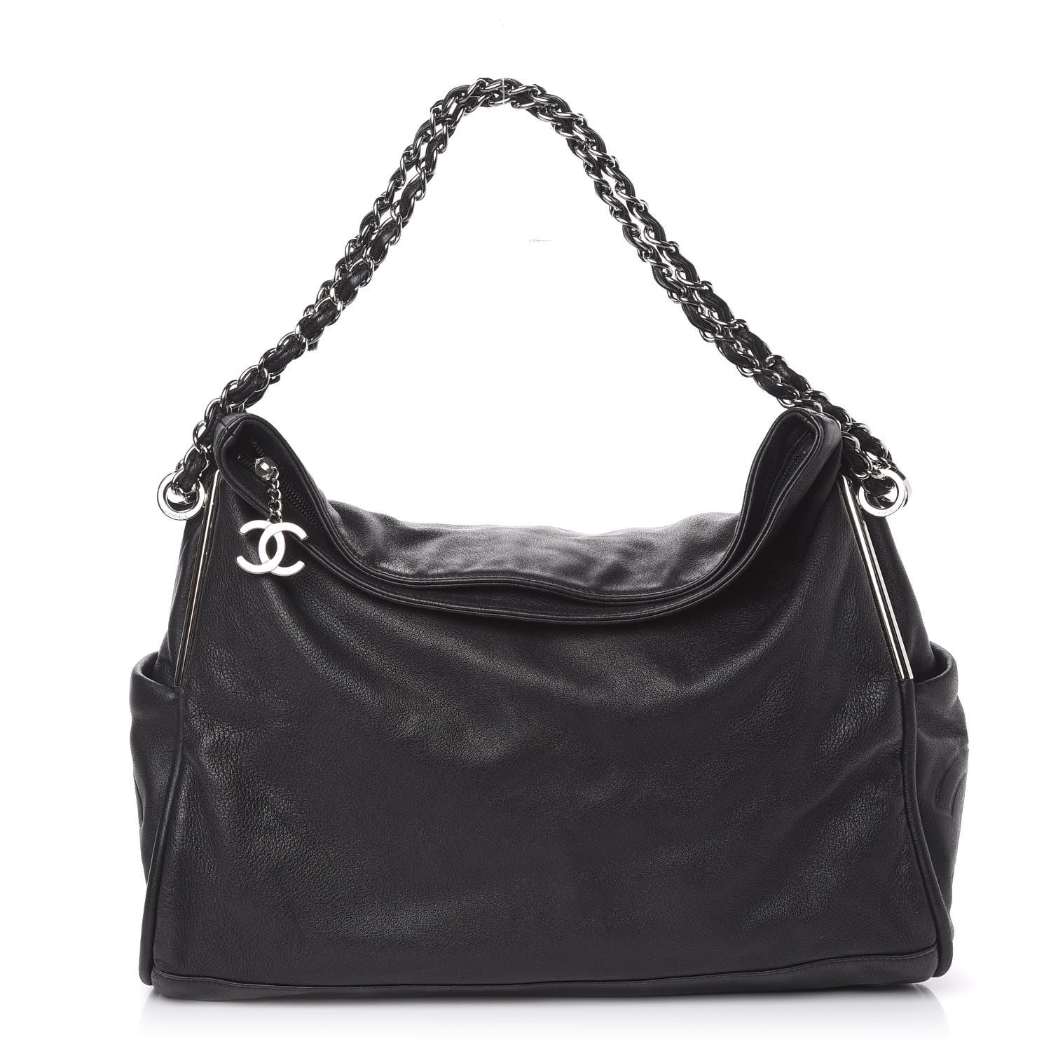Chanel Lambskin Large Ultimate Soft Tote Black 1 of 10