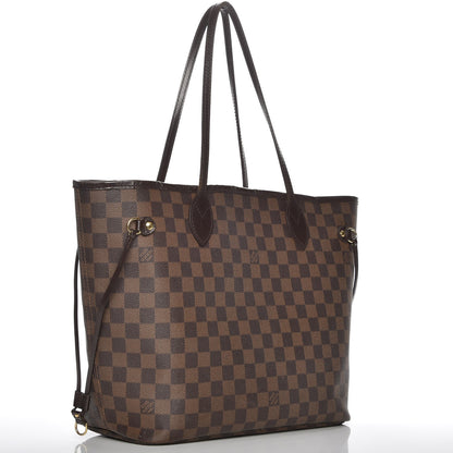 Louis Vuitton Damier Ebene Neverfull MM 3 of 7