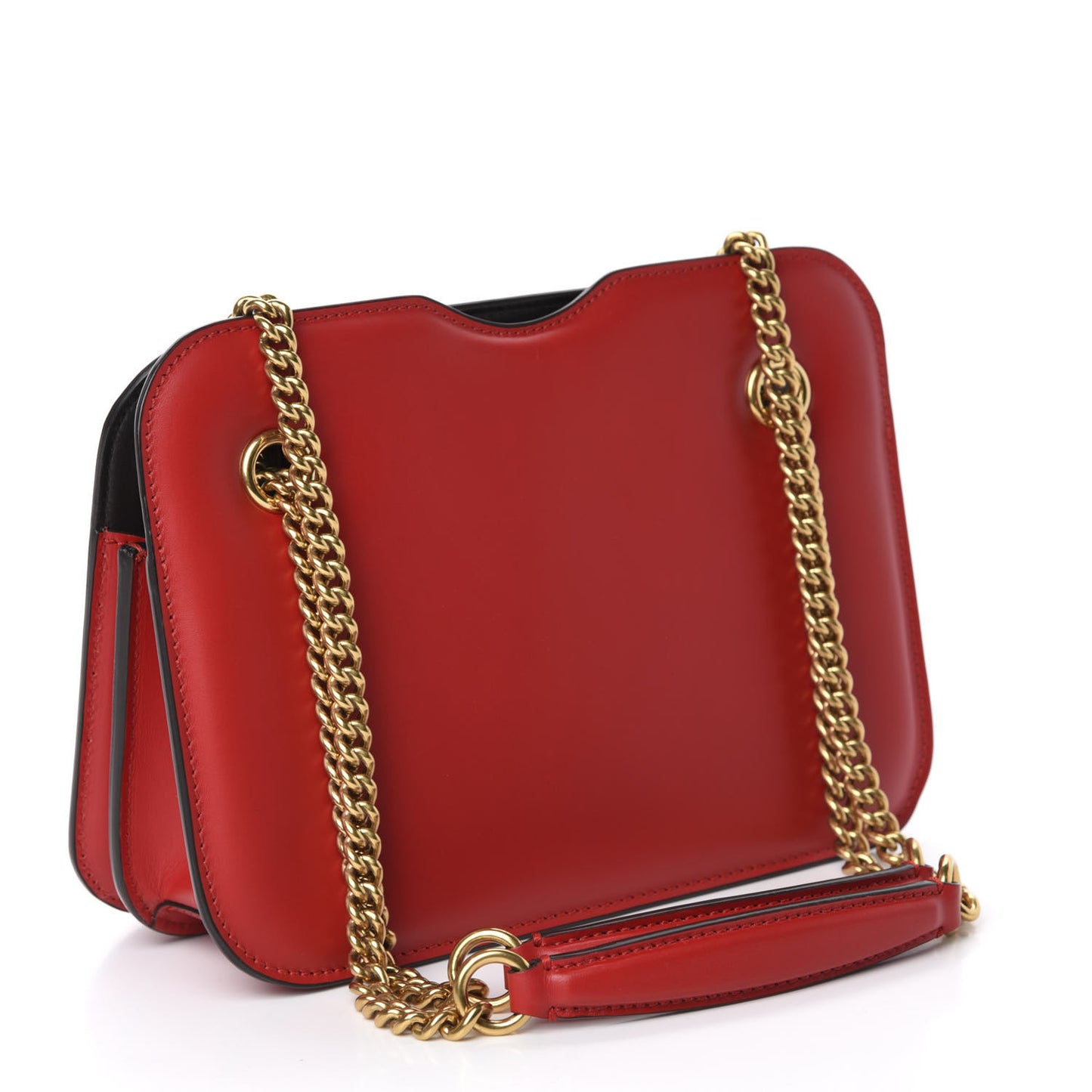 Vitello King Nubuck Pequin Karligraphy Pocket Shoulder Bag Rosso Cardinale Tobacco Moro