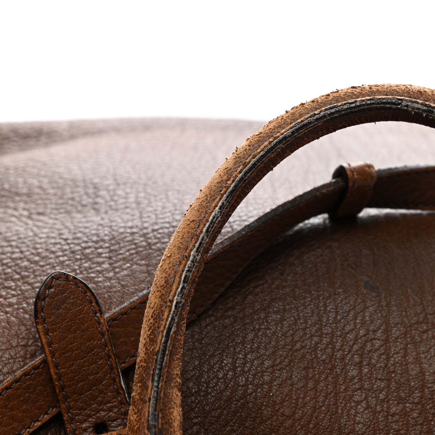 Prada Deerskin Tote Bruciato 13 of 21