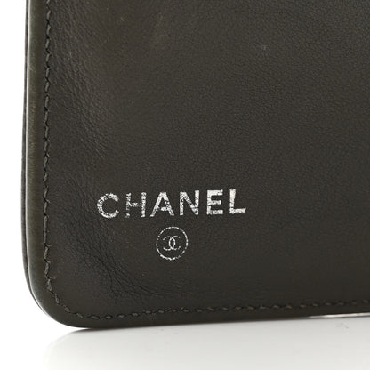 Chanel Caviar Timeless CC Zipped Pocket Wallet Grey 6 of 11