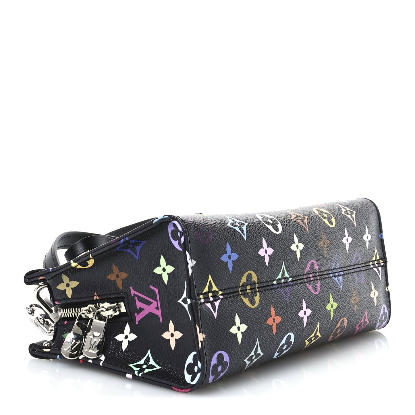 LV X TM Monogram Multicolor OnTheGo East West Black