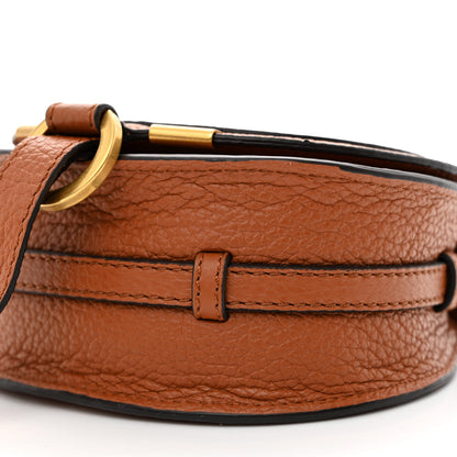 Chloe Calfskin Nano Marcie Saddle Bag Tan 9 of 11