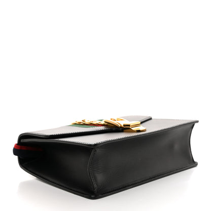 Gucci Calfskin Small Sylvie Shoulder Bag Black 4 of 10